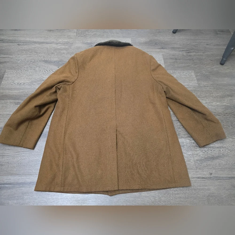Vintage 70's Lakeland Mens Coat Size 46 Eclectic Grandpa Cabin Lux